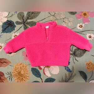 GAP Kids Pink Fleece Sweatshirt